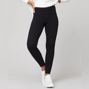 Spanx Jean-ish Ankle Leggings Pants Black L Petite